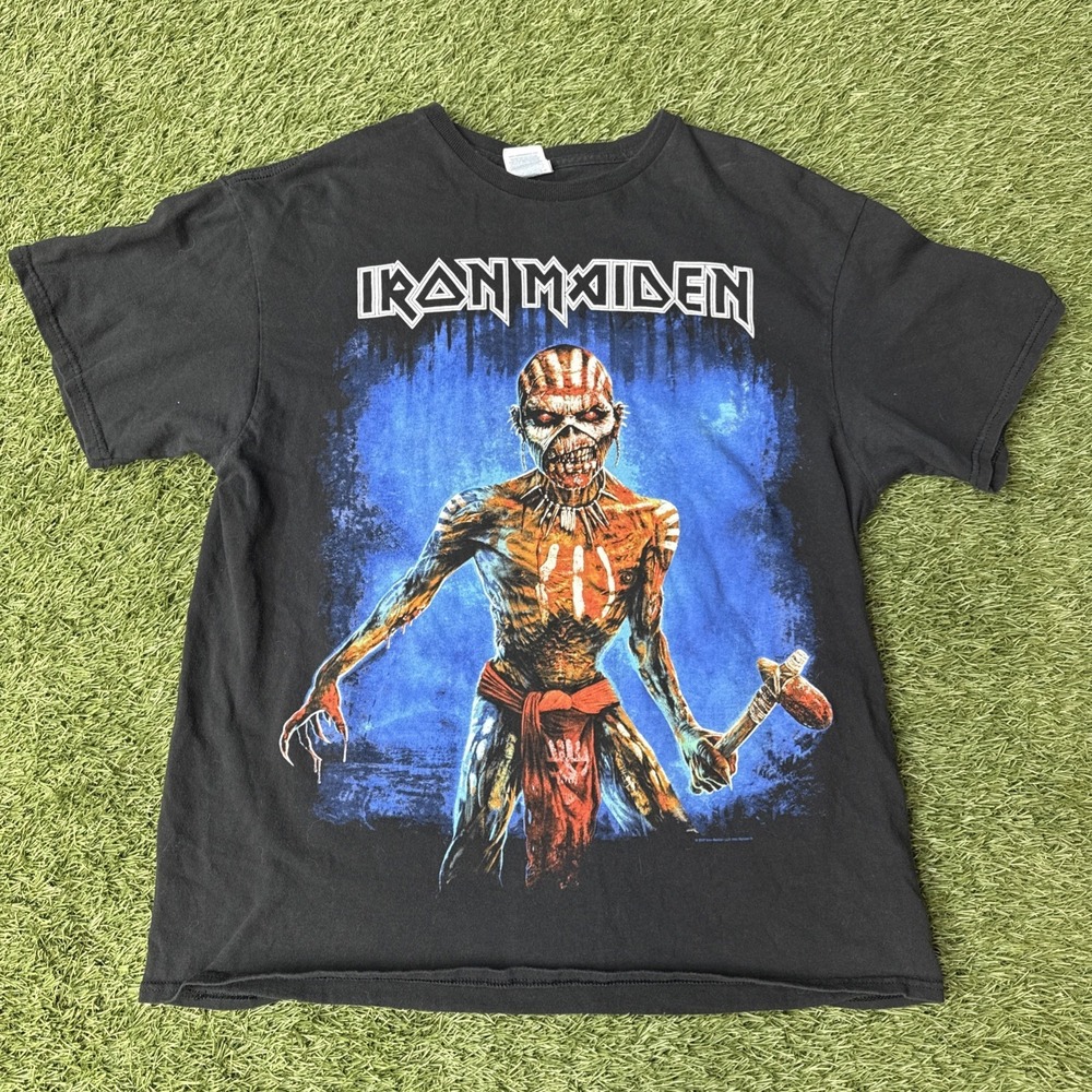 Iron Maiden Shirt The Book Of Souls Full Color Event Tour 2017 Authentic Men L